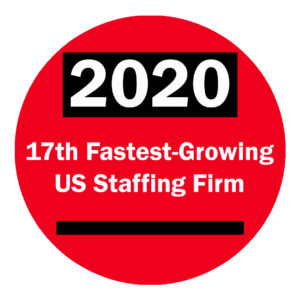 2020 17th Fastest Growing US Staffing Firm