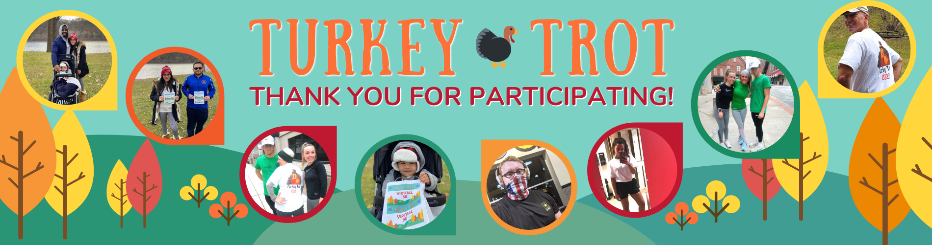 Turkey Trot poster and graphic