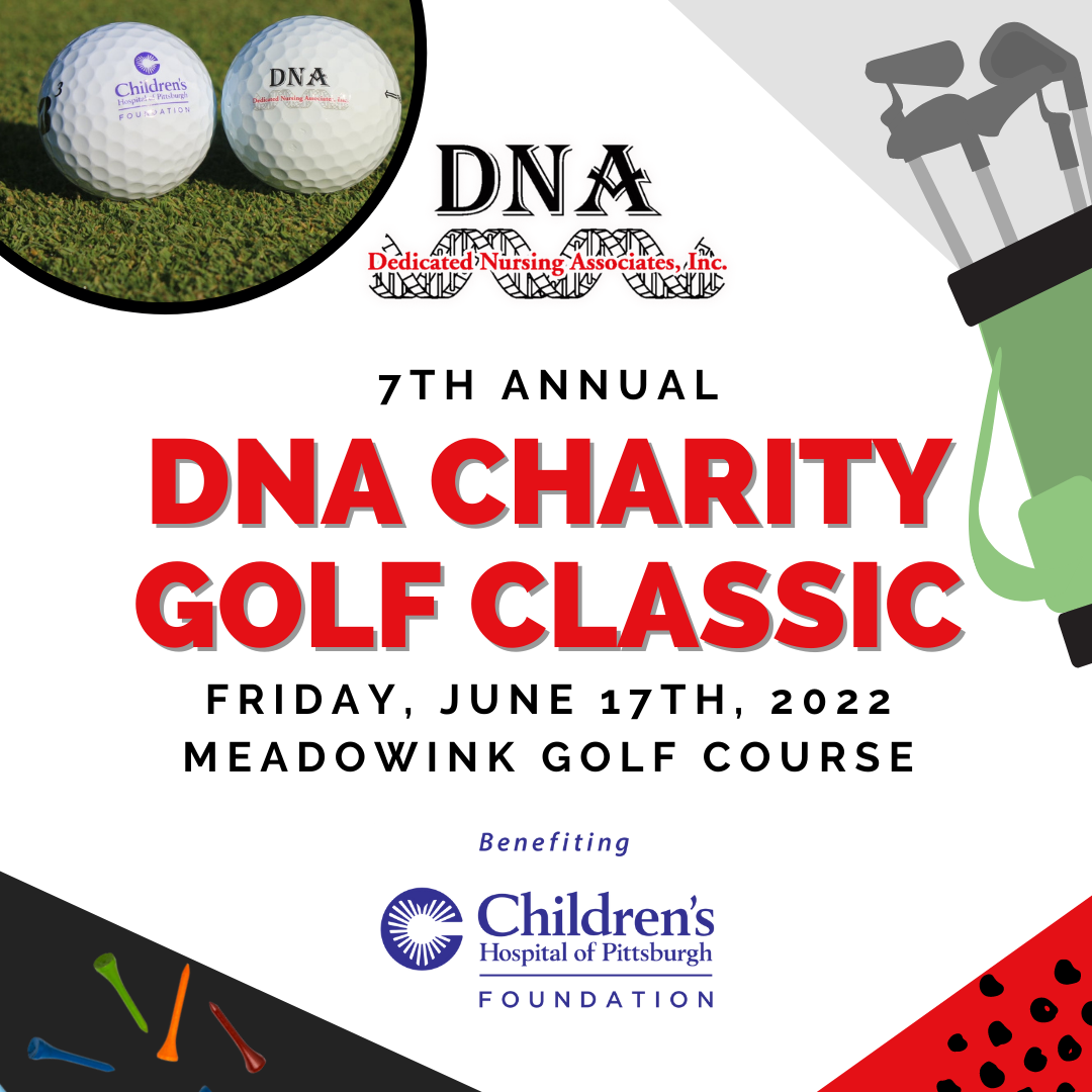 7th Annual DNA Charity Golf Classic Flyer