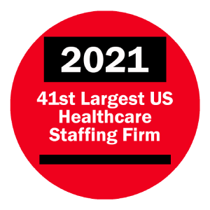 2021 - 41st Largest US Healthcare Staffing Firm