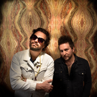 Michael Glabicki of Rusted Root and Dirk Miller