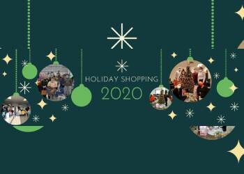 2020 Holiday shopping graphic